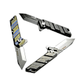 Miniatyrbild 3 av 5: Manker Saber Folding Knife M390 Titanium