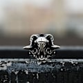 Miniatyrbilde 2 av 3: Ring - Nordic Mythology - Ram skull #11 #11