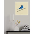 Miniatyrbild 2 av 2: Indigo Bunting MultiColor 50x70 cm