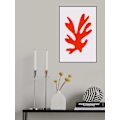 Miniatyrbild 2 av 2: Abstract Red Algae MultiColor 50x70 cm