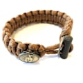 Miniatyrbillede 1 af 3: Cool Spartan Paracord Braclet with firesteel and striker brun