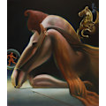 Miniatyrbild 1 av 2: Una In Aliam - 01-09-19 MultiColor 50x70 cm