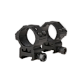 Miniatyrbillede 1 af 2: Theta Optics - Two-part 30mm optics mount for RIS rail (low) Black