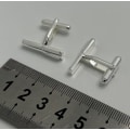 Miniatyrbillede 3 af 3: eksklusive ærmeknapper Silver