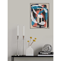 Miniatyrbild 1 av 2: Retro Abstract Infinity MultiColor 21x30 cm