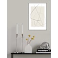 Miniatyrbild 1 av 2: Beige Abstract MultiColor 21x30 cm