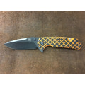 Miniatyrbild 2 av 4: SanRenMu 7056LUI-GJH-T4 Fällkniv kniv edc jaktkniv