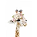 Miniatyrbillede 1 af 2: Floral Baby Giraffe MultiColor 70x100 cm