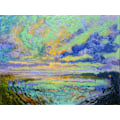 Miniatyrbillede 1 af 2: Df1707tranquileveningprayer MultiColor 70x100 cm