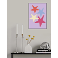 Miniatyrbild 1 av 2: Four Stars 01 MultiColor 21x30 cm