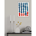 Miniatyrbild 2 av 2: Teal Mango MultiColor 50x70 cm