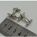 Miniatyrbillede 3 af 3: eksklusive ærmeknapper Silver