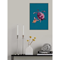 Pikkukuva 2 / 2: Värikkäät kilpikonnat MultiColor 50x70 cm