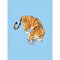Miniatyrbild 2 av 2: Tiger By The River MultiColor 21x30 cm