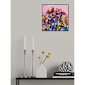 Miniatyrbillede 1 af 3: Sous Les Tropiques MultiColor 50x70 cm