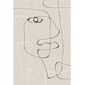 Miniatyrbild 2 av 2: Abstract Face No1. MultiColor 21x30 cm