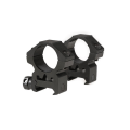 Pikkukuva 2 / 2: Theta Optics - Two-part 25mm optics mount for RIS rail (low) Black