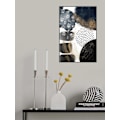 Miniatyrbild 1 av 2: Abstract Black And Gold-2 MultiColor 30x40 cm