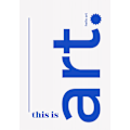 Miniatyrbild 2 av 2: This Is Art (Hello Art) MultiColor 70x100 cm
