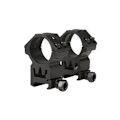 Miniatyrbillede 1 af 2: Theta Optics - Two-part 30mm optics mount for RIS rail (high) Black