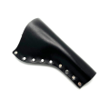 Pikkukuva 1 / 4: JJ Custom Works - Colt .45 Peacemaker Holster - Right - 4.75" - Black - Plain - Nickel Studs Right side - 4,75"