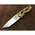 Miniatyrbild 1 av 5: SanRenMu 7049 LTX-PO tanto kniv edc Fällkniv