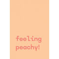 Pikkukuva 2 / 2: Feeling Peachy - Text Poster MultiColor 70x100 cm