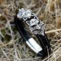 Pikkukuva 2 / 3: Bracelet - Norse mythology - Odin's two wolves Gere and Freke 18cm