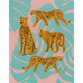 Pikkukuva 1 / 2: Leopards Erum Khalili.png MultiColor 21x30 cm