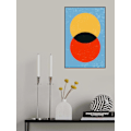 Miniatyrbild 2 av 2: Minimal Shapes Series 6 MultiColor 50x70 cm