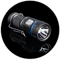 Miniatyrbild 1 av 5: NITEYE by JETBeam - E20R - EDC ficklampa fullt kit Svart
