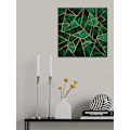 Miniatyrbild 1 av 2: Deep Emerald MultiColor 50x70 cm