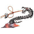 Miniatyrbild 3 av 5: Fantasy Master - FMT-059 - Prydnadskniv multifärg