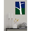 Pikkukuva 1 / 2: White Bark MultiColor 70x100 cm