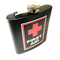Miniatyrbillede 2 af 2: First Aid Hip-flask - fickplunta - 180 ml / 6 oz