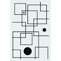 Miniatyrbild 1 av 2: Minimal Shapes 4 MultiColor 21x30 cm