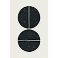 Miniatyrbillede 1 af 2: Minimal Circles 2 MultiColor 30x40 cm