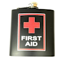 Miniatyrbillede 1 af 2: First Aid Hip-flask - fickplunta - 180 ml / 6 oz