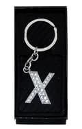 DonMarco keyring letter X – sparkling
