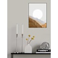 Pikkukuva 2 / 2: Boho Moon And Mountains MultiColor 70x100 cm