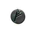 Pikkukuva 2 / 3: Handmade pendant with nordic rune made of swedish leather