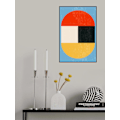 Miniatyrbild 2 av 2: Minimal Shapes Series 11 MultiColor 50x70 cm