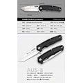 Miniatyrbilde 3 av 5: Harnds Pollux AUS-8 G10 Folding knife