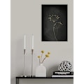 Pikkukuva 2 / 2: Black Gold Botanical No 2 MultiColor 70x100 cm