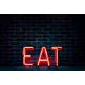 Pikkukuva 2 / 2: Eat In Neon MultiColor 21x30 cm