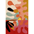 Miniatyrbild 2 av 2: Warm Colors Bauhaus Geometry5 MultiColor 21x30 cm
