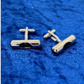 Miniatyrbillede 2 af 3: eksklusive ærmeknapper Silver