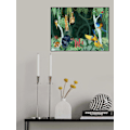 Miniatyrbild 2 av 2: Jungle Party MultiColor 70x100 cm