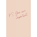 Pikkukuva 2 / 2: P.s. You Are Important MultiColor 30x40 cm