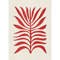 Miniatyrbild 2 av 2: Red Branch / Lino Print MultiColor 70x100 cm